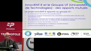 Conférence territoriale "InnovENT-E" - présentation du projet