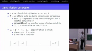 Transmission scheduling in wireless mesh networks