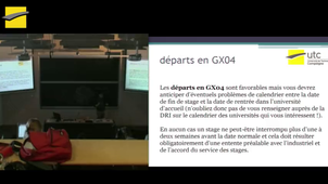 Départ à l’international GB