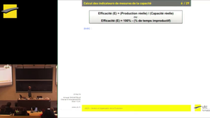 Cours GE25 du 7 avril : Gestion de la capacité