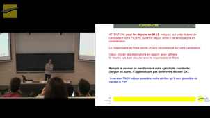 Présentation des départs à l’étranger - IM- le 15 juin 2017